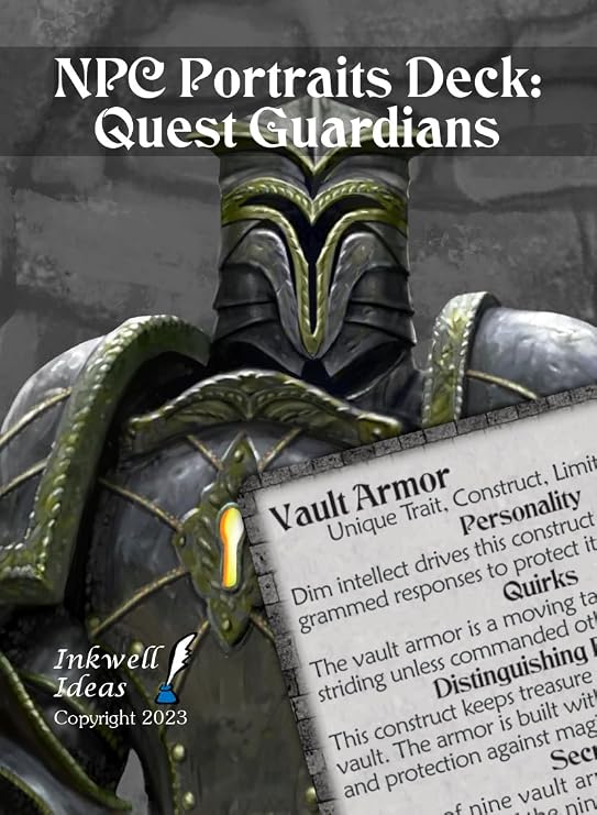 NPC Portraits Deck Quest Guardians