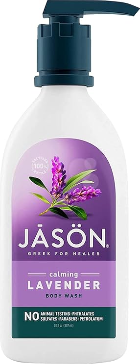JASON Calming Lavender Body Wash, 30 Ounce Bottle