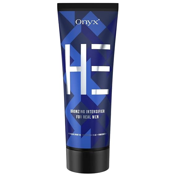 Onyx HE Tanning Bed Lotion for Men - Indoor Tanning Accelerator