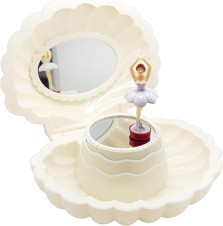 Hstyrene Jewelry with Moving Ballerina And Music Box Hd137