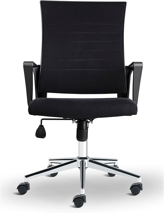 Rigel 55300 Ergonomik Ofis Koltuğu, Metal Ayaklı Dayanıklı Tasarım, Yükseklik Ayarlı, Kolay Temizlenebilir Kumaş, Modern Çalışma ve Ofis Koltuğu
