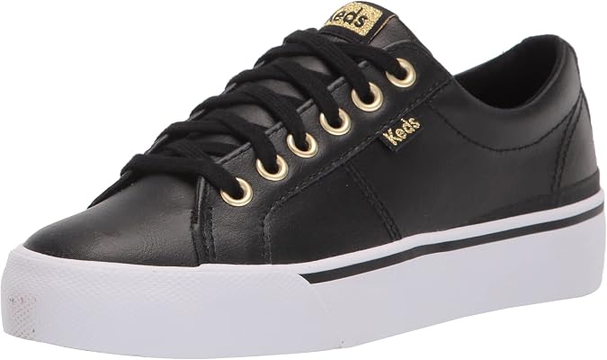 Keds Women's Jump Kick Duo Lace Up Leather Sneakers