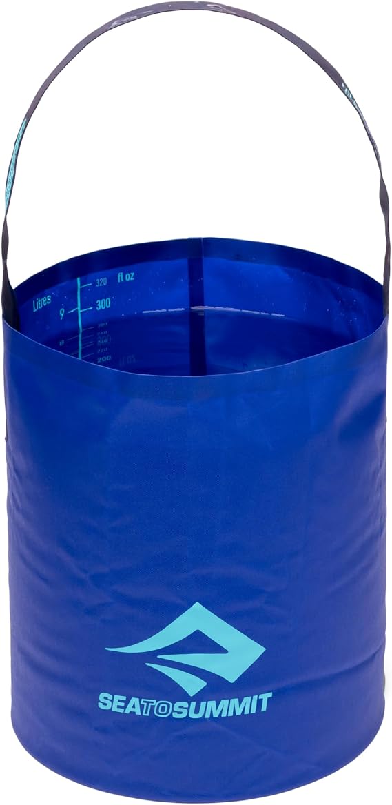 Sea to Summit Folding Bucket, Collapsible Camp Kitchen Bucket