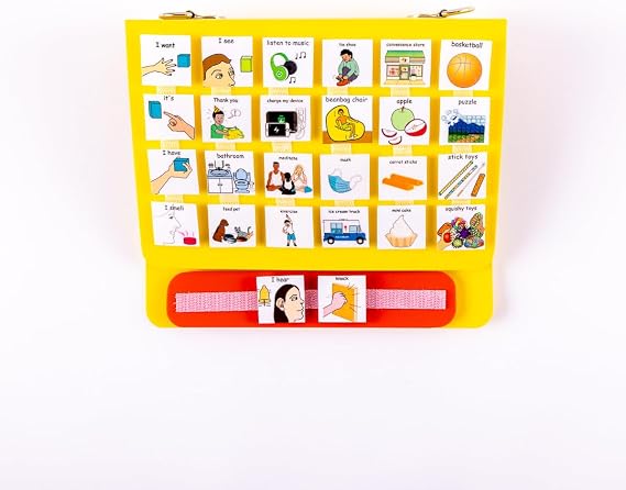 Small PECS Communication Book (Yellow)