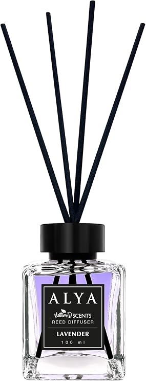 ALYA ALYA Nature's Scents Lavender Bamboo Stick Room Fragrance - Lavender Scent