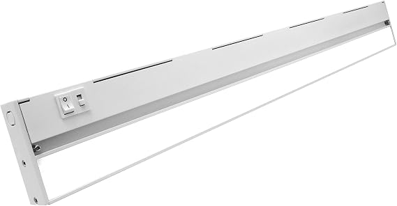 NUC-5 Series 30-inch White Selectable LED Under Cabinet Light (NUC530SWH
