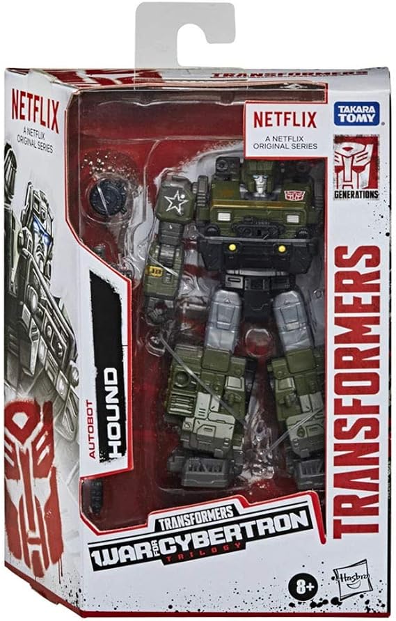 Transformers Netflix War for Cybertron Trilogy Deluxe Class Autobot Hound