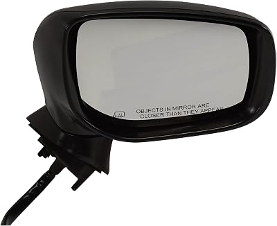 JC Whitney Passenger Side Power Heated Mirror for Subaru Impreza 2017-2022 With Signal Light Paintable