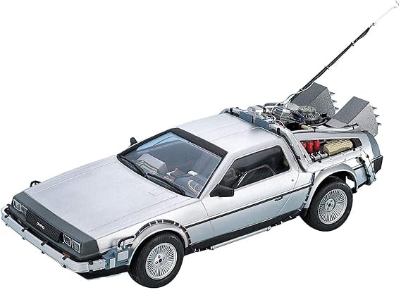 Aoshima - Movie Mecha #BT-01: 1/24 Back to The Future Delorean FromPart I