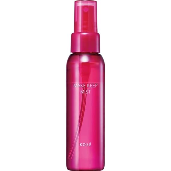 KOSE Make Keep Mist EX Long-Lasting Makeup Setting Spray, 2.7 fl oz | 24 Hour Sweat Resistant Hold | Hydrating Face Mist with Cica, Collagen + Hyaluronic Acid | Non-Comedogenic, Made in Japan