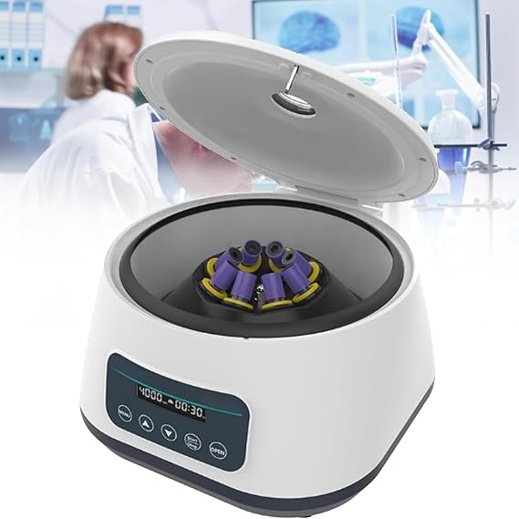 Laboratory Desktop Centrifuge, Centrifuge Machine, Adjustable Speed, Timing Range: 30s-59min50s, Built-in CGF/PRP/APRF/IPRF Four Programs, With Emergency Switch,400pro