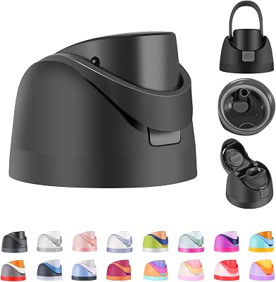 Replacement Lid for Owala Freesip Water Bottle, Compatible with Owala Lid and Cap,for 16oz 24oz 32oz 40oz Bottles,Leakproof Lids Accessory,One Button Water Bottle Top Replacement Cap,BPA-Free