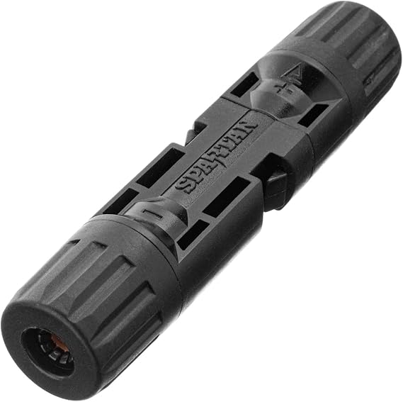 Spartan Power Solar Panel Connectors IP67 1000V 30A (Male & Female) for PV Solar Panels, 10 AWG - 14 AWG - Pack of 10