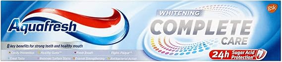 Aquafresh Complete Care Toothpaste, White, 100ml