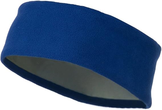 Moisture Wicking Fleece Head Band - Royal W13S29B