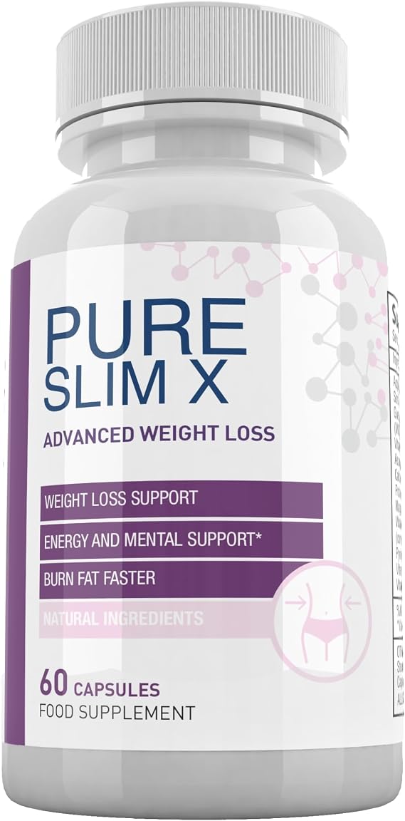 Pure Slim X Advanced Weight Loss Support – Premium Weight Management Supplement 60 Capsules