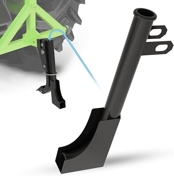 1.37" Pipe Layer Attachment Fits Hitch Mounted Ripper Shank Plow, Flexible Pipe Layer Fits Any 3-Point Ripper Hitch Lawn Subsoiler, for ATV UTV Tractor