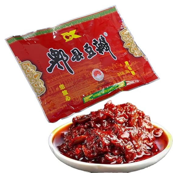 Doubanjiang - Traditional Craftsmanship Fermented, No Coloring/Preservatives, Healthy Seasoning for Stir-Fries, Stews & Mapo Tofu - Perfect for Home Cooks & Sichuan Cuisine Lovers (red0.198KG)