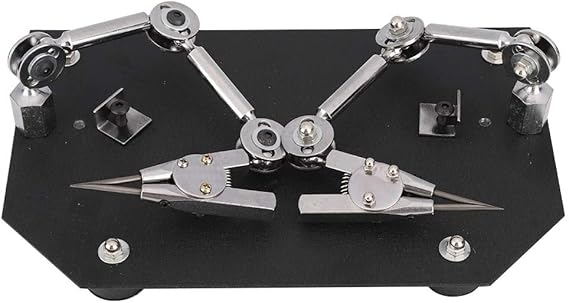 Welding Work Clip, Auxiliary Welding Table Clamp Jewelry Welding Fixture Clip for Soldering Repairing