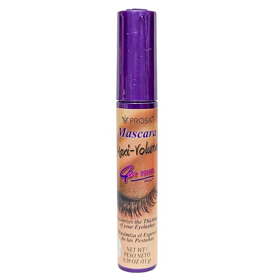 Mascara Professional Maxi Volume Thickness Formula (No Silicone)- Bold & Long Lasting