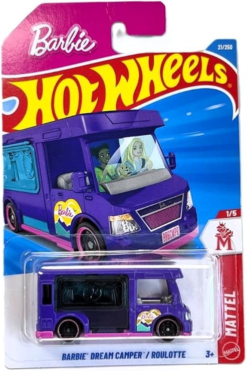 Hot Wheels Tekli Arabalar BARBIE DREAM CAMPER/ROULETTE (KISA KART) JJK72