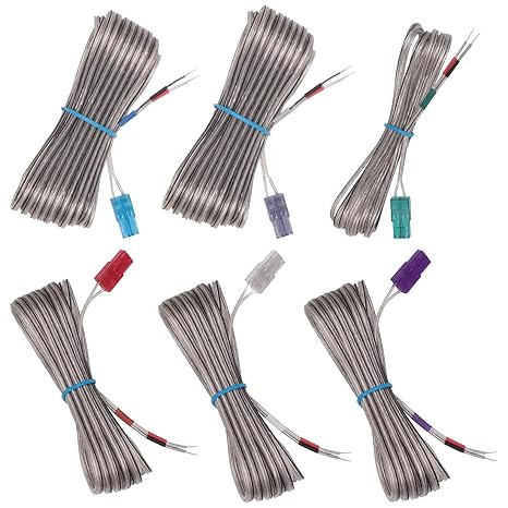 dav Set of 6 Speaker Wire Cord Cable Kit for Sony Speakers hbd