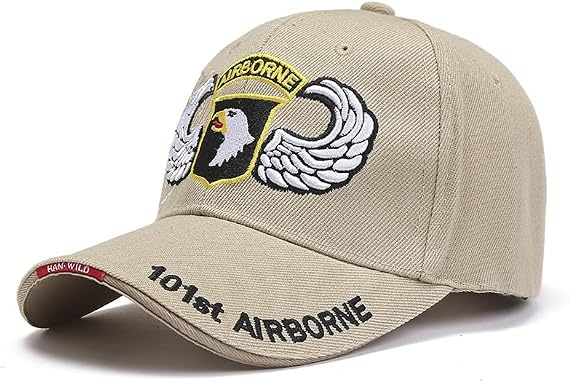 82nd Airborne Division Jump Wings hat Embroider Baseball Cap hat Adjustable Cap Dad Hat