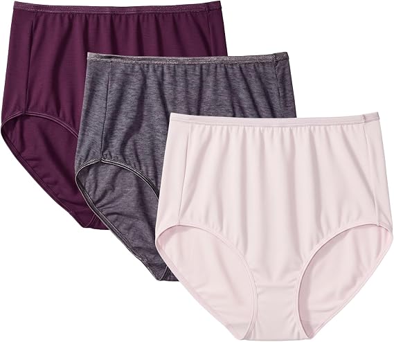 Vanity Fair Women's 3 Pack Illumination Brief Panty 13309