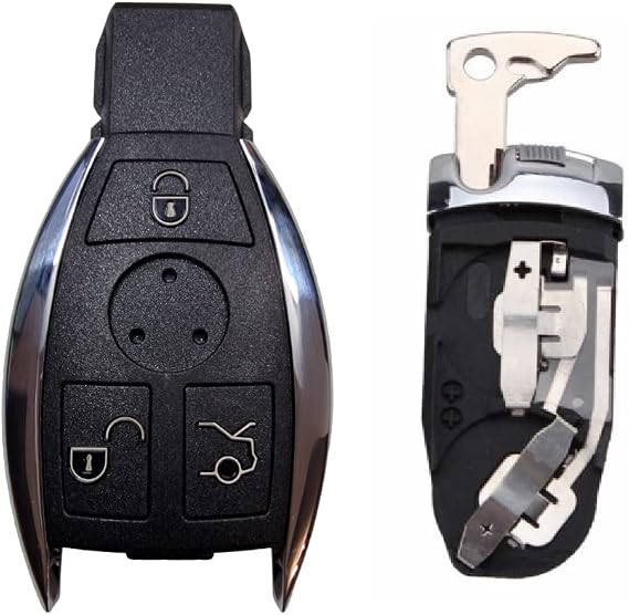Key Fob Case for Mercedes A B C E S M CL CLS CLK GL 3 Button