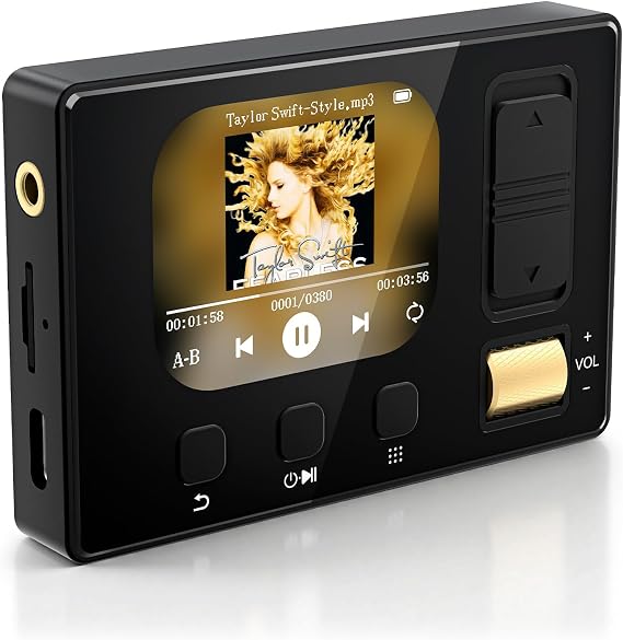 Bluetooth'lu MP3 Çalar, Ses Çalma için Taşınabilir Müzik Çalar