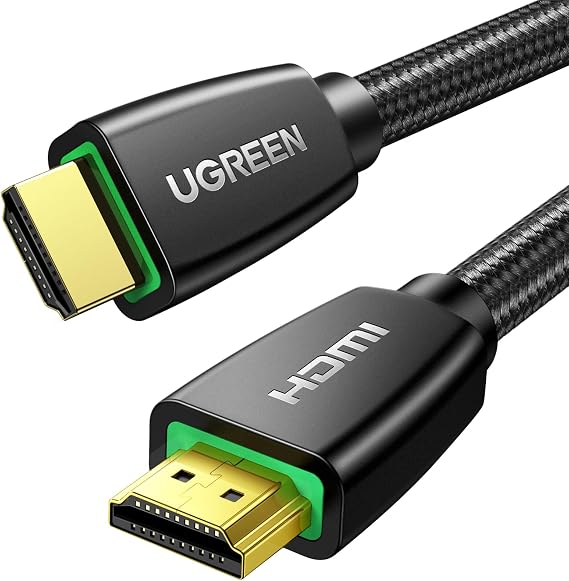 UGREEN HDMI Kablo 4K 60Hz UHD 2.0 HDMI ARC Kablo HDR 3D High Speed 18Gbps Ethernet Altın Kaplamalı TV Televizyon, Monitor, Blu-ray, PS5/PS4/PS3, Xbox Series S, Soundbar (5M)
