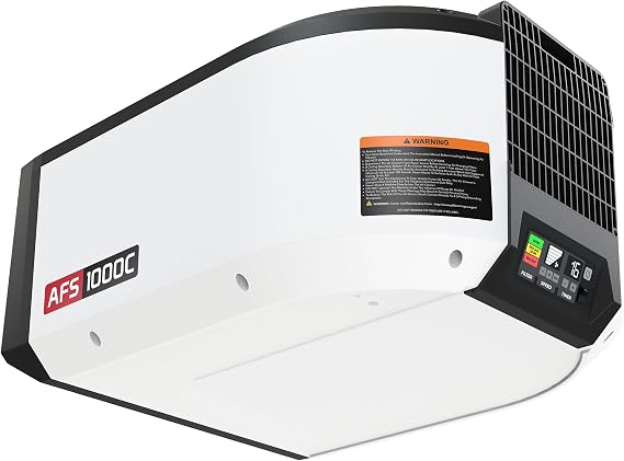 JET Air Filtration System, 1-Micron Filter, 1000 CFM, 120V 1Ph (AFS-1000C)