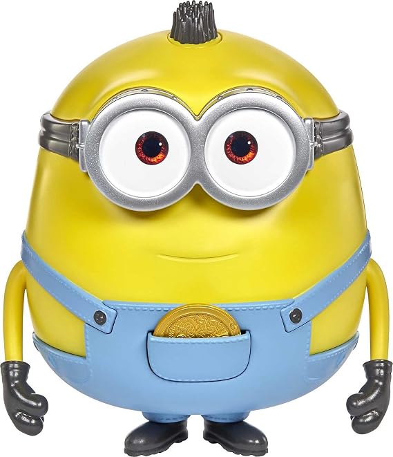 Minions Babble Otto Large Interactive Toy with 20+ Sounds & Phrases, Gift for Kids 4 Years Old & Up, GMF27
