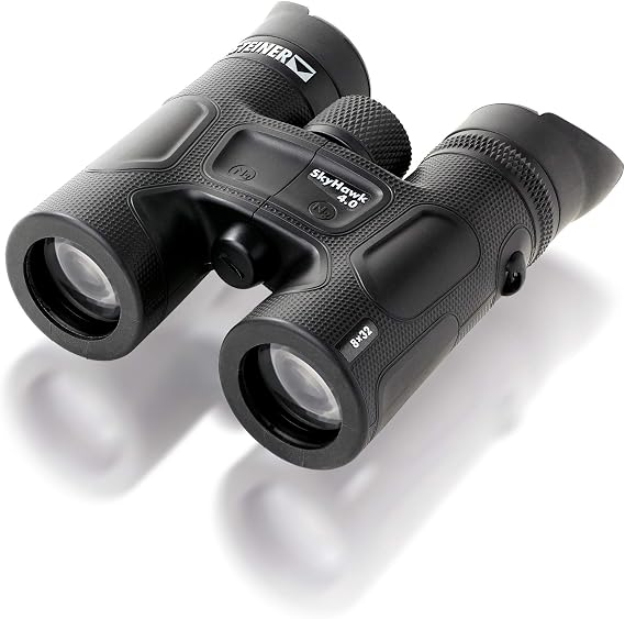 STEINER binoculars SkyHawk 4.0 8x32 - German quality optics, sharp details, handy, light, perfect for nature, animal and bird watching
