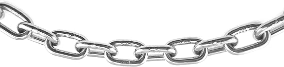 Stainless Steel 316 Chain 3/16" (5mm) Medium Link Chain 50'