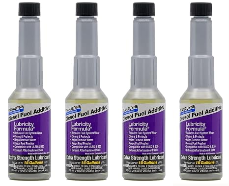 Stanadyne Lubricity Formula, 4-Pack of 1/2 Pint (8oz) Bottles