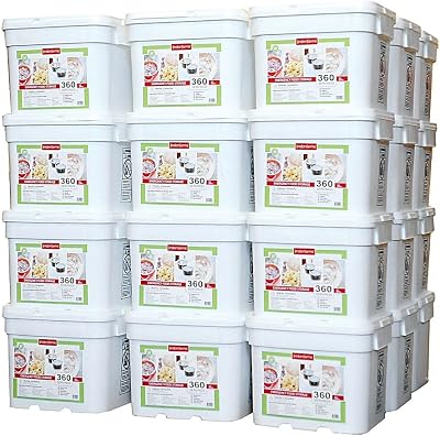 360 Meals Emergency Food Storage Set of 36