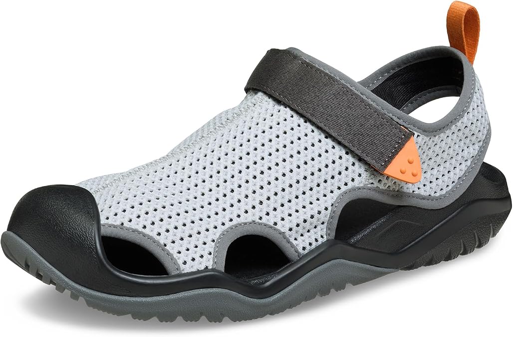 Crocs Men Swiftwater Mesh Deck Sandals