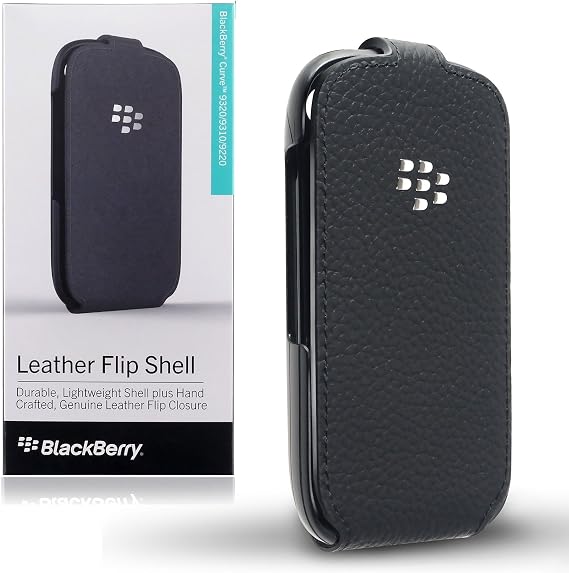 OEM BlackBerry Leather Flip Shell Case for BlackBerry Curve 9220 9310 9320