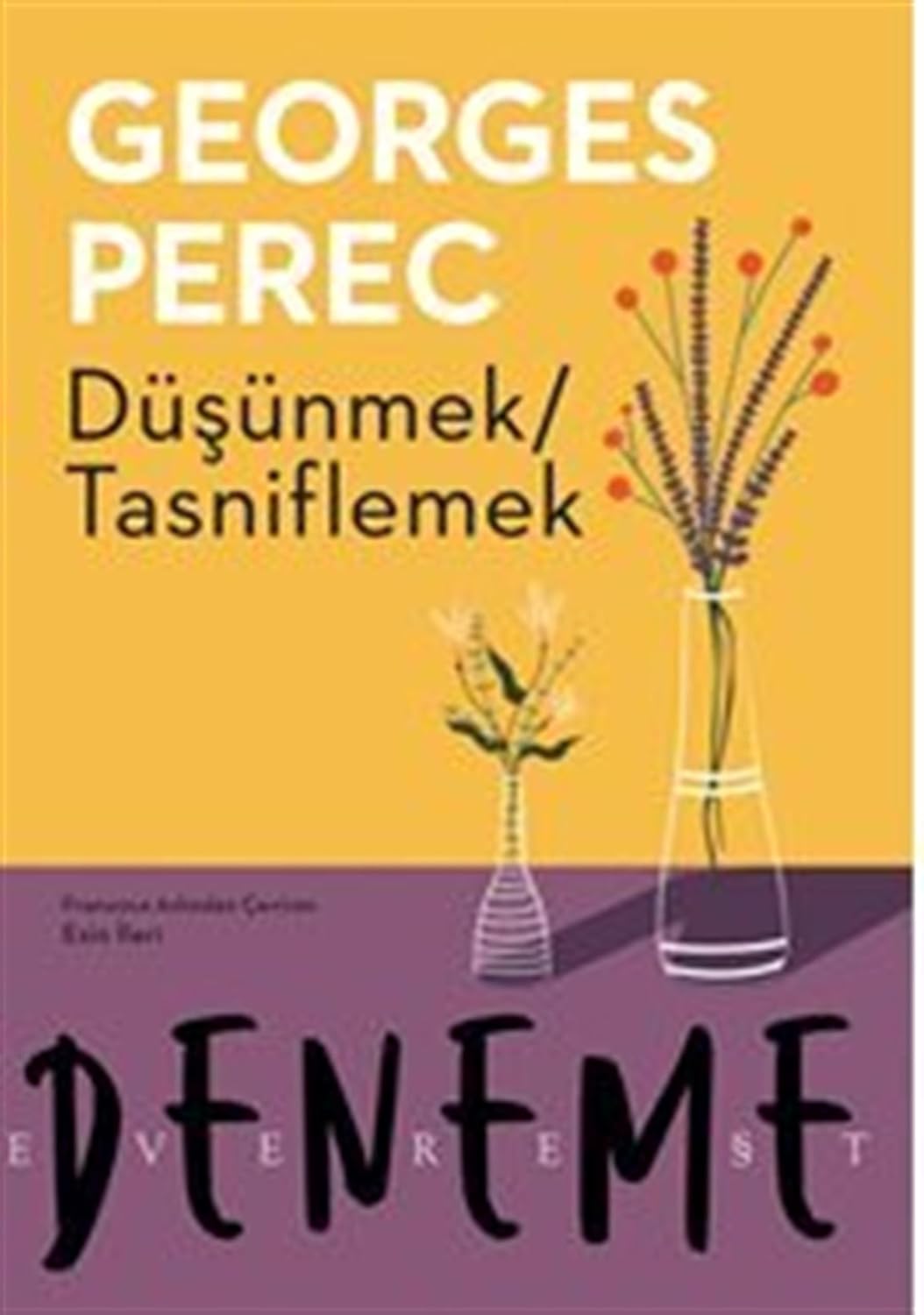 Düşünmek Tasniflemek