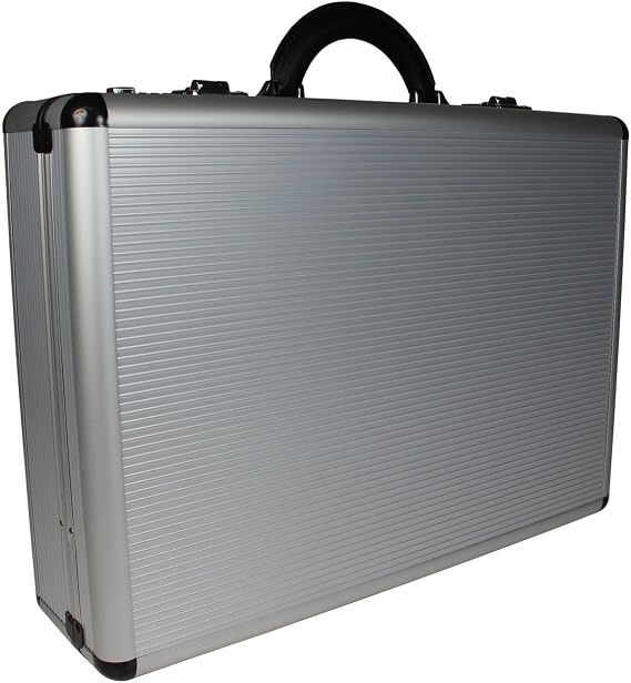 World Traveler Copa Aluminum Silver 5-inch Attache Case, One Size