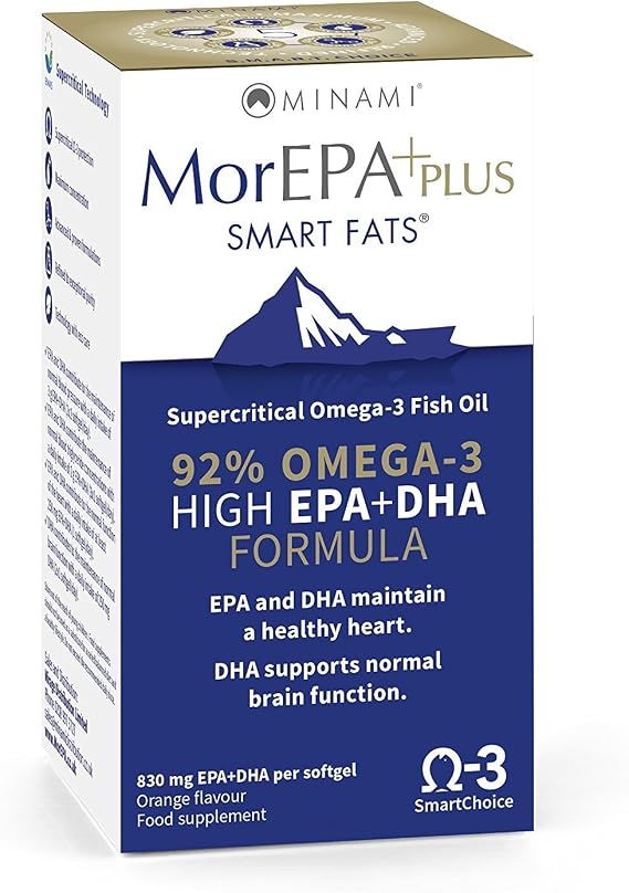 MorEPA Plus Omega 3, EPA, Healthy Heart, Cholesterol 60 (PACK OF 1)