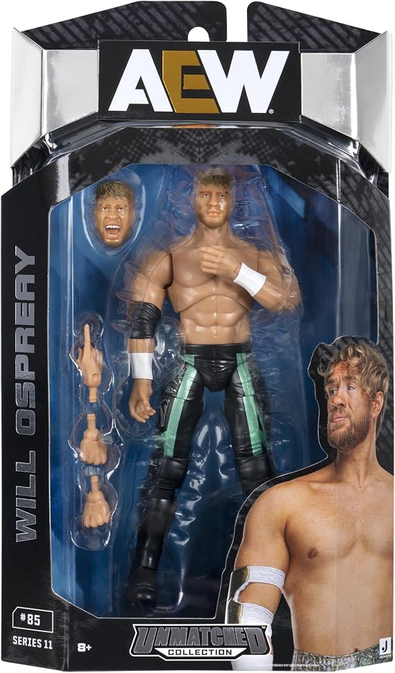 AEW Will Ospreay Unmatched Series 11 Toy Wrestling Figure