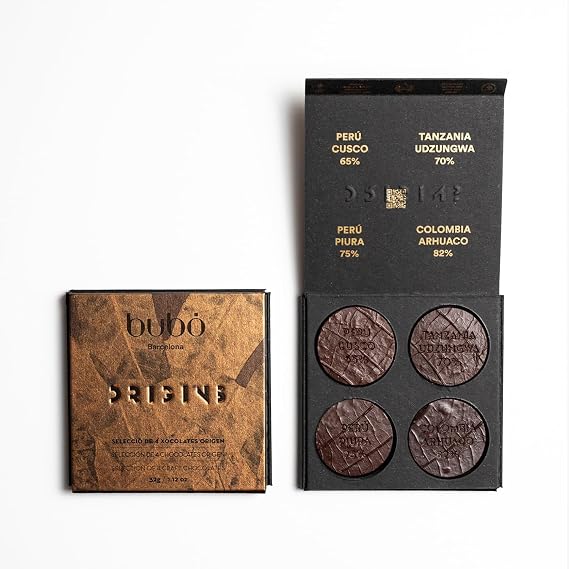 Bubo Barcelona Chocolate Bro, Origin 4 Types x 2