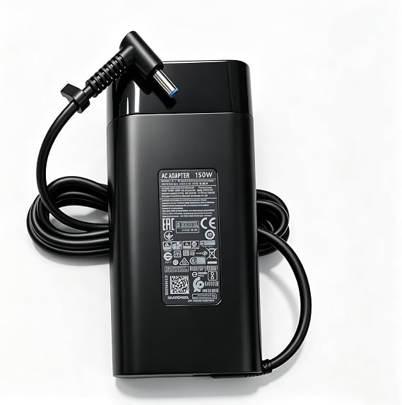 150W AC Adapter Fit for HP ZBook Studio G3 G4 G5 G6, ZBook 15 16 17 15u 15v G3 G4 G5 G6 G7 G8 G9, TPN-CA11 ZBook 150W 135W 120W Laptop Charger Power Cord