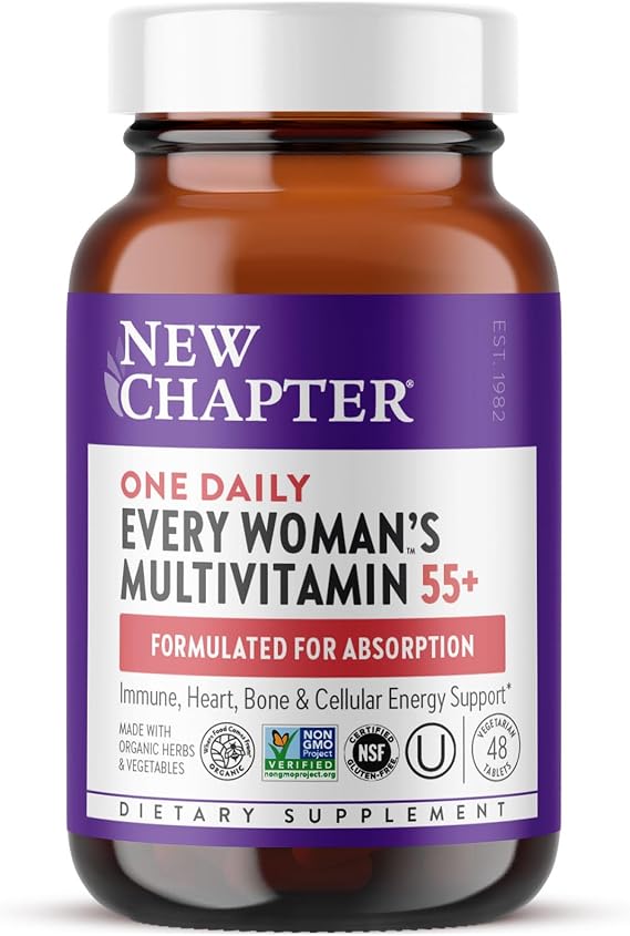 New Chapter Every Woman's One Daily 55+ Multivitamin, 48 Tablets