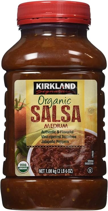 Kirkland Signature Organic Salsa, Medium, 38 Oz