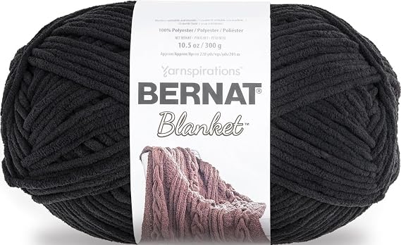 Bernat Blanket Bb 2-300gm, Coal