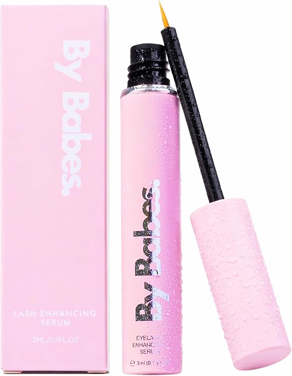 ByBabes Lash CEO Eyelash Growth Serum | Prostaglandin-Free Rapid Brow & Lash Serum For Growth, Lift & Thickness | See Fuller Looking, Healthier Eyebrows & Eyelashes In 4-6 Weeks | UK Made | Peptide Lash & Brow Serum with Biotin and Caffeine for Longer, Thicker, Fuller Lashes and Brows in 4-6 Weeks.