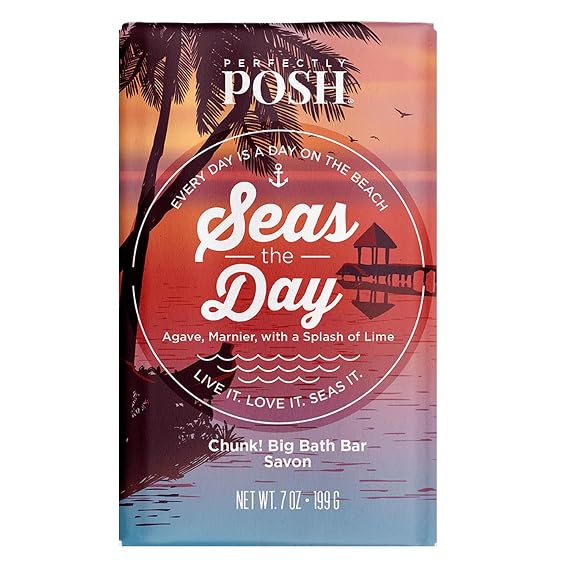Perfectly Posh - Seas The Day Chunk - Big Bath Bar - 199 g